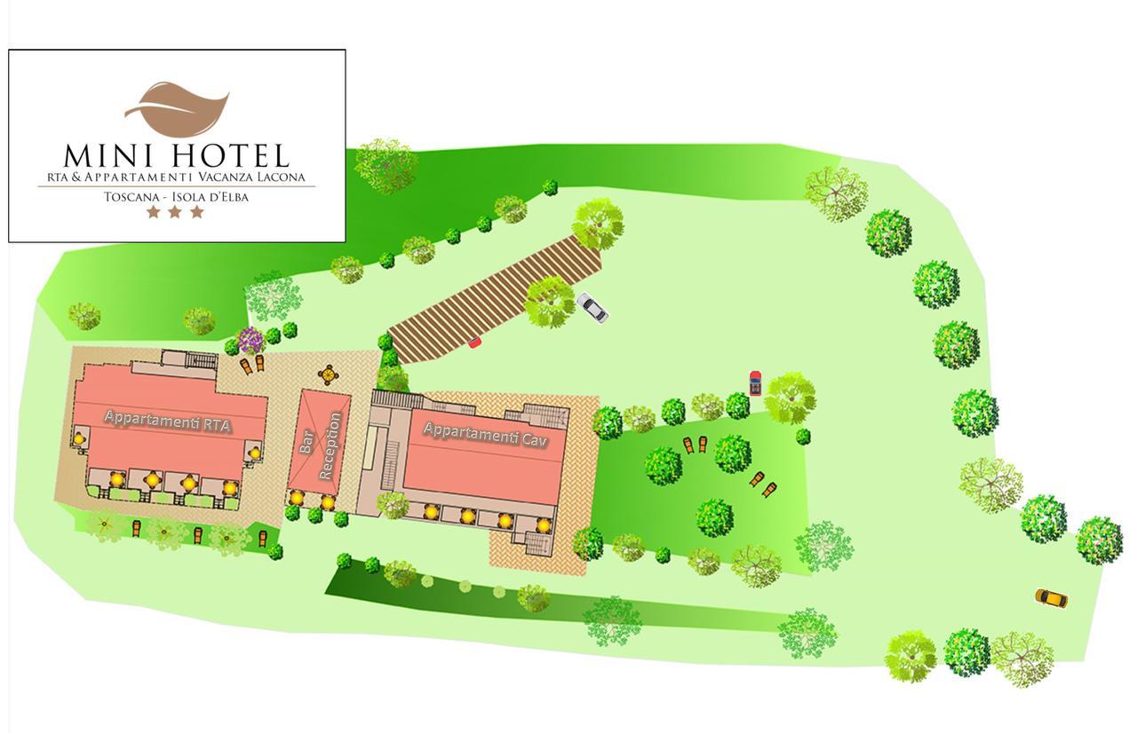 Residenza Mini Hotel - Rta E Appartamenti Vacanza Lacona Buitenkant foto